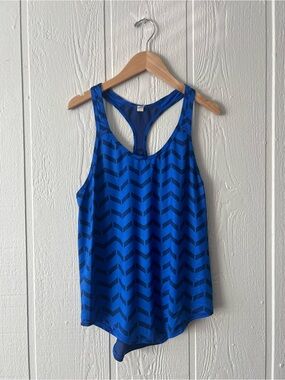 Lucy Activewear Chevron Racerback Tank Top
